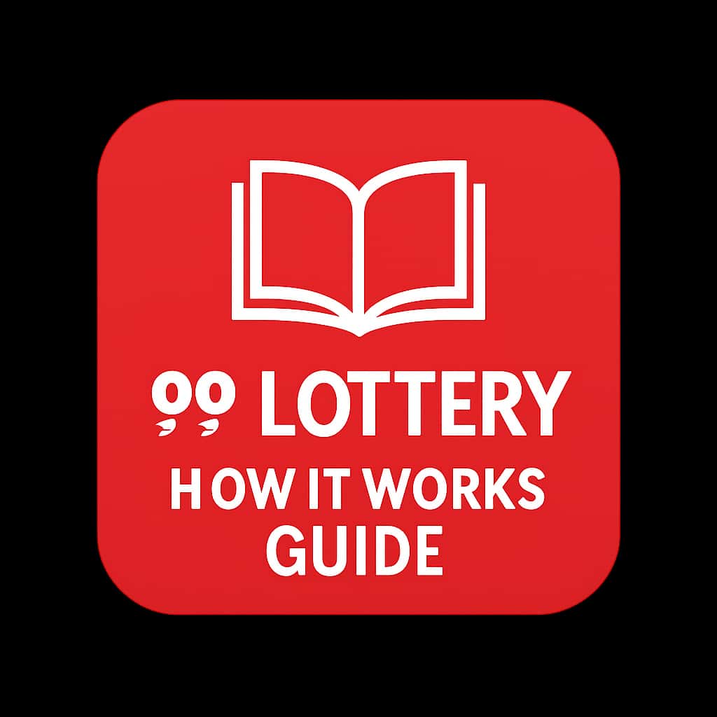 An icon representing the 99 Lottery How It Works Guide, rendered in a professional manner.