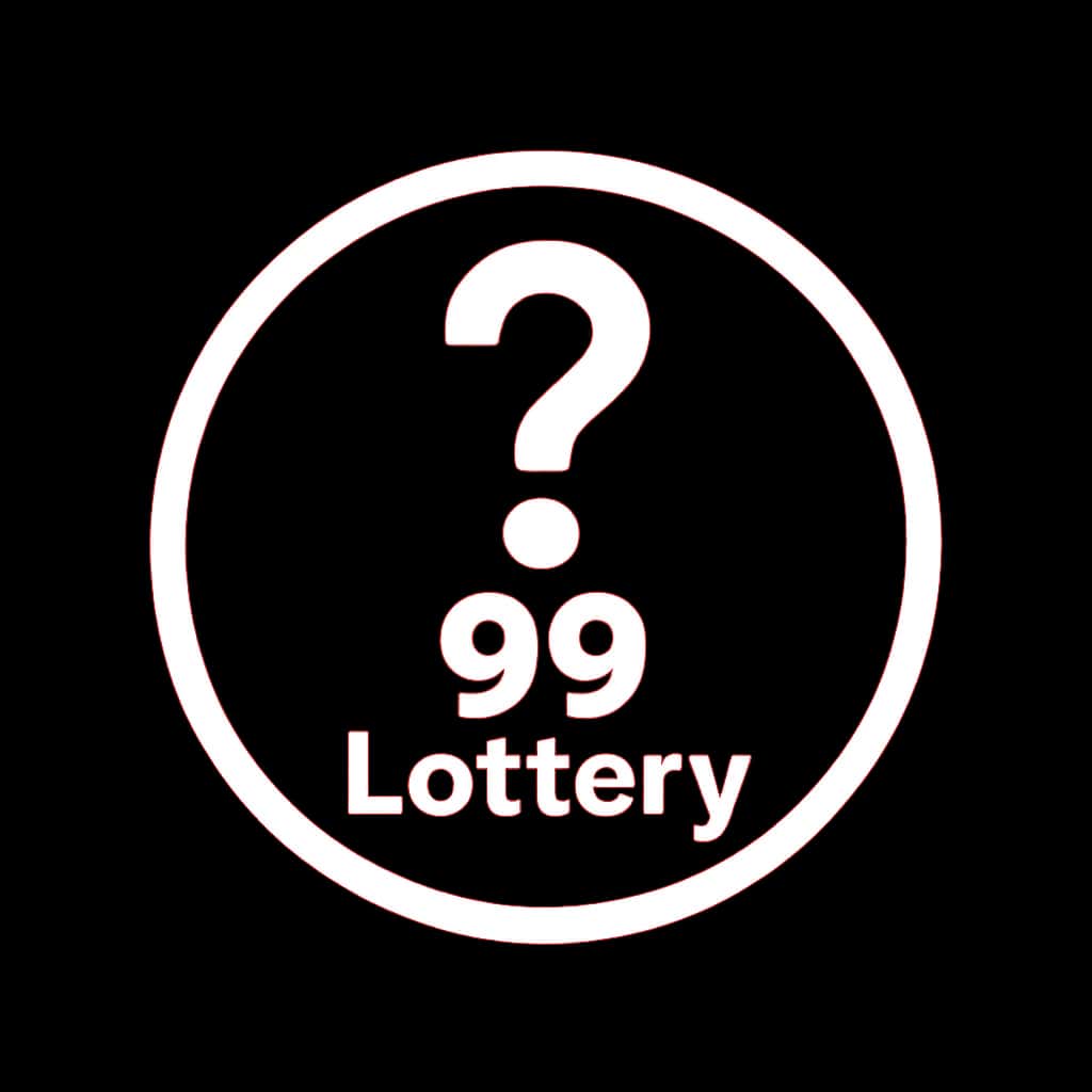 Badge design symbolizing safety in the 99 Lottery.