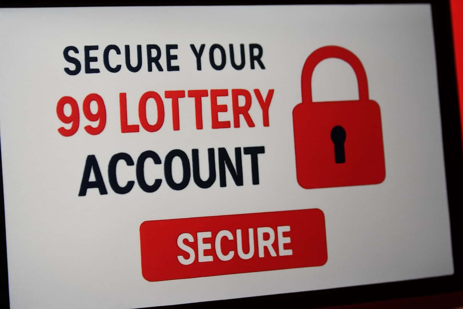 A high-tech visualization of securing a user account in a gaming environment.